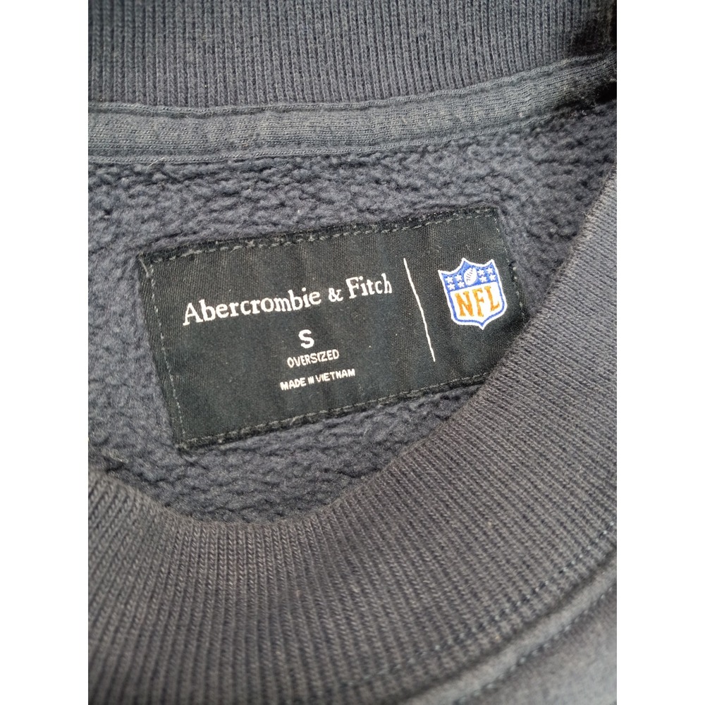 Abercrombie & Fitch Dallas Cowboys 1995 Champions Sweatshirt Mens Small Navy - Picture 3 of 8
